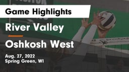 River Valley  vs Oshkosh West  Game Highlights - Aug. 27, 2022
