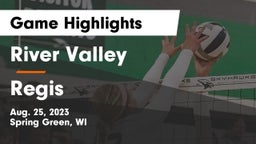River Valley  vs Regis  Game Highlights - Aug. 25, 2023