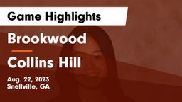 Brookwood  vs Collins Hill  Game Highlights - Aug. 22, 2023