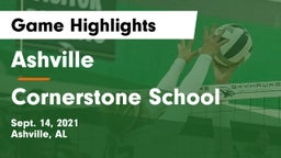 Ashville  vs Cornerstone School Game Highlights - Sept. 14, 2021