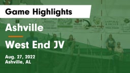 Ashville  vs West End JV Game Highlights - Aug. 27, 2022