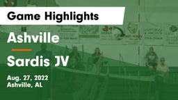 Ashville  vs Sardis JV Game Highlights - Aug. 27, 2022