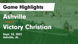 Ashville  vs Victory Christian  Game Highlights - Sept. 24, 2022