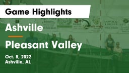 Ashville  vs Pleasant Valley Game Highlights - Oct. 8, 2022