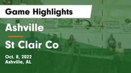 Ashville  vs St Clair Co Game Highlights - Oct. 8, 2022