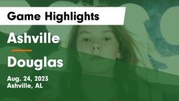 Ashville  vs Douglas  Game Highlights - Aug. 24, 2023