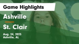 Ashville  vs St. Clair  Game Highlights - Aug. 24, 2023