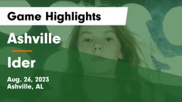 Ashville  vs Ider  Game Highlights - Aug. 26, 2023