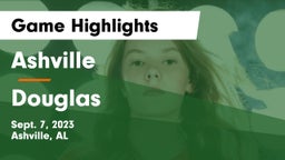 Ashville  vs Douglas  Game Highlights - Sept. 7, 2023