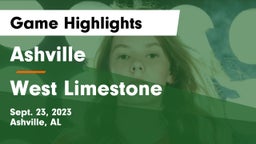 Ashville  vs West Limestone  Game Highlights - Sept. 23, 2023