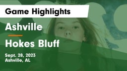Ashville  vs Hokes Bluff  Game Highlights - Sept. 28, 2023