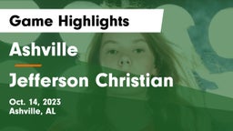 Ashville  vs Jefferson Christian Game Highlights - Oct. 14, 2023