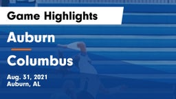 Auburn  vs Columbus  Game Highlights - Aug. 31, 2021
