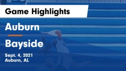 Auburn  vs Bayside  Game Highlights - Sept. 4, 2021