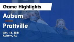 Auburn  vs Prattville Game Highlights - Oct. 12, 2021