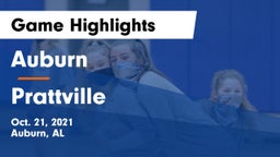 Auburn  vs Prattville Game Highlights - Oct. 21, 2021