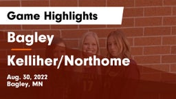 Bagley  vs Kelliher/Northome  Game Highlights - Aug. 30, 2022