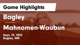 Bagley  vs Mahnomen-Waubun  Game Highlights - Sept. 22, 2022