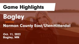 Bagley  vs Norman County East/Ulen-Hitterdal Game Highlights - Oct. 11, 2022