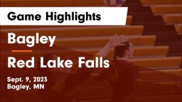 Bagley  vs Red Lake Falls Game Highlights - Sept. 9, 2023