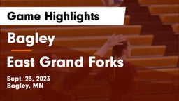 Bagley  vs East Grand Forks  Game Highlights - Sept. 23, 2023