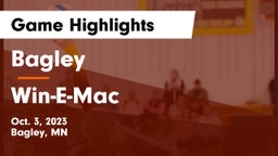 Bagley  vs Win-E-Mac  Game Highlights - Oct. 3, 2023