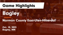 Bagley  vs Norman County East-Ulen-Hitterdal Game Highlights - Oct. 10, 2023