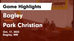 Bagley  vs Park Christian  Game Highlights - Oct. 17, 2023