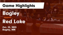 Bagley  vs Red Lake  Game Highlights - Oct. 23, 2023