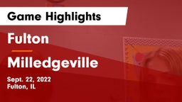Fulton  vs Milledgeville  Game Highlights - Sept. 22, 2022