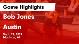 Bob Jones  vs Austin  Game Highlights - Sept. 21, 2021