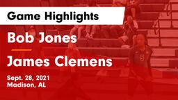 Bob Jones  vs James Clemens  Game Highlights - Sept. 28, 2021