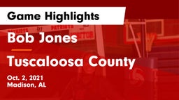 Bob Jones  vs Tuscaloosa County  Game Highlights - Oct. 2, 2021