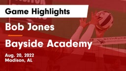 Bob Jones  vs Bayside Academy  Game Highlights - Aug. 20, 2022