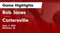 Bob Jones  vs Cartersville  Game Highlights - Sept. 3, 2022