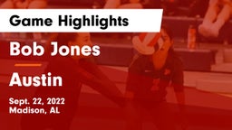 Bob Jones  vs Austin  Game Highlights - Sept. 22, 2022
