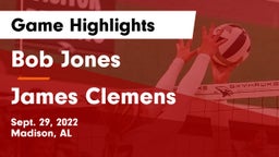 Bob Jones  vs James Clemens  Game Highlights - Sept. 29, 2022