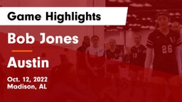 Bob Jones  vs Austin  Game Highlights - Oct. 12, 2022