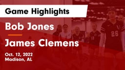 Bob Jones  vs James Clemens  Game Highlights - Oct. 12, 2022