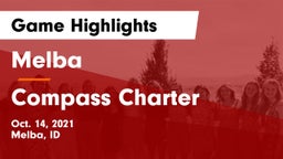 Melba  vs Compass Charter Game Highlights - Oct. 14, 2021