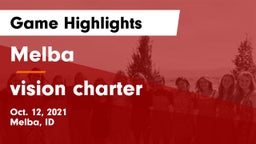 Melba  vs vision charter  Game Highlights - Oct. 12, 2021