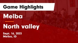 Melba  vs North valley Game Highlights - Sept. 16, 2023