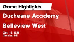 Duchesne Academy vs Belleview West Game Highlights - Oct. 16, 2021