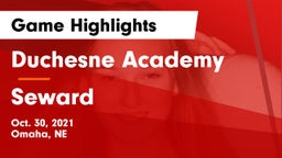 Duchesne Academy vs Seward  Game Highlights - Oct. 30, 2021