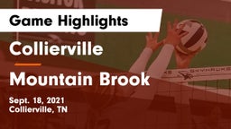 Collierville  vs Mountain Brook  Game Highlights - Sept. 18, 2021