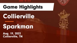 Collierville  vs Sparkman  Game Highlights - Aug. 19, 2022
