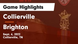 Collierville  vs Brighton  Game Highlights - Sept. 6, 2022