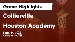 Collierville  vs Houston Academy  Game Highlights - Sept. 24, 2022