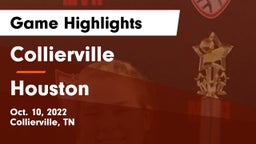 Collierville  vs Houston  Game Highlights - Oct. 10, 2022