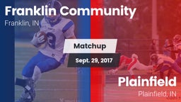 Matchup: Franklin Community vs. Plainfield  2017